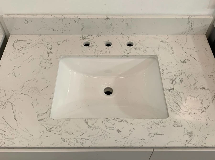 Quartz Bathroom Vanity Top Quartz Bathroom Vanity Top