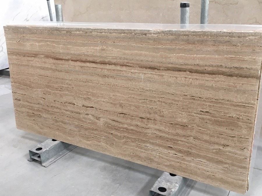 Travertino Romano Noce Slab